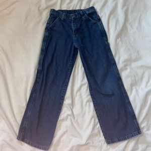 Size 12 kids straight leg wrangler jeans